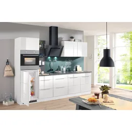 kochstation Hängeschrank KS-Brindisi 100 x 34 x 57 cm Weiß