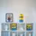 KEEEPER Aufbewahrungsbox Stuart 20 x 20 x 31 cm 1-tlg. blau/gelb