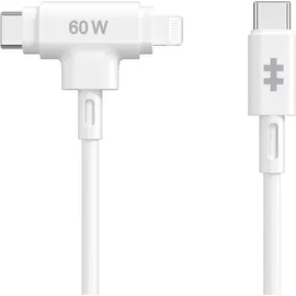 Targus USB-C auf Lightning Adapter 1,5 m Weiß