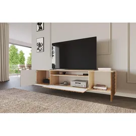 altdecor VIRA Lowboard 200 cm x 40 cm x 41 cm Braun/Holz