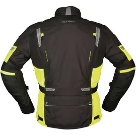 Modeka Aeris Motorradjacke Schwarz/Gelb S