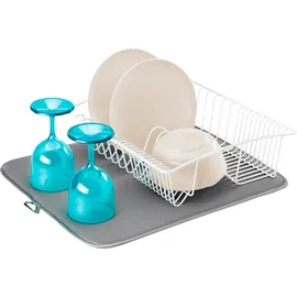 Metaltex Abtropfmatte Softex Mikrofaser Grau