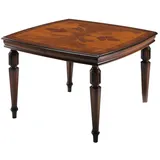 JVmoebel Esstisch Klassischer quadratischer Tisch aus Holz in warmem Braun (Packung, 1-St., Esstisch), Made in Europa braun
