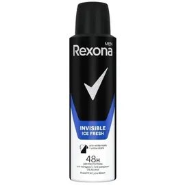 Rexona Men MotionSense Invisible Ice Fresh Spray 6 x 150 ml