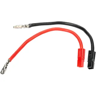 windmeile | Adapter Anderson Powerpole auf 4mm Bullet Stecker, 30A, Länge 22cm, Zinnenden, Kabel E-Bike, Elektro Fahrrad, Pedelec, Scooter