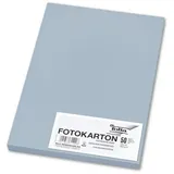 Folia Fotokarton hellgrau DIN A4 300 g/qm