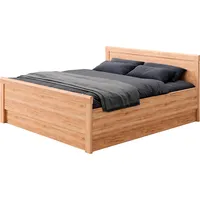 Priess Einzelbett PRIESS "Arnsberg", braun (artisan eiche), B:188cm L:208cm,