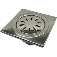Creavit Bodenablauf Edelstahl 150 x 150 mm