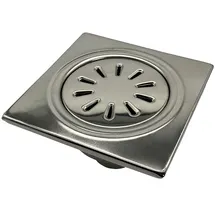 Creavit Bodenablauf Edelstahl 150 x 150 mm