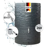 GARANTIA Muro Regentonne 260 l graphite grey