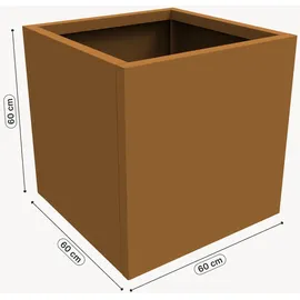 casa.pro Vaargel 60 x 60 x 60 cm Braun