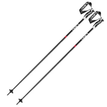 Leki Neolite Skistöcke Anthracite-Black-Bright red, 120cm