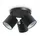 Paco Home Led Pendellampe Wandlampe Deckenlampe Wohnzimmer Esszimmer Schlafzimmer Uni E14, Schwarz - Weiß, Wandleuchte 3xe14 - Paco Home