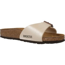 Birkenstock Madrid Vegan Birko-Flor schmal graceful pearl white 41