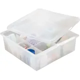 RUCO Aufbewahrungsbox 27 x 10 x 28 cm 10-tlg. transparent