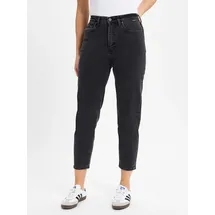 ARMEDANGELS Damen Mom Jeans recycelter Baumwoll Mix Comfort Stretch | schwarz (28-32)