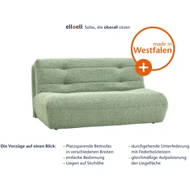 Ell + Ell "Vanja", grau (anthrazit), B:150cm H:85cm T:100cm, Sofas, Schlafsofa