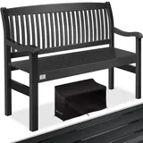 Kesser Gartenbank 125 x 0 x 0 cm Schwarz