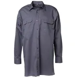 Planam Köperhemd 1/4 Arm, grau