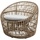Cane-Line Gartensessel Nest 90 x 80 84 cm Polyrattan Beige