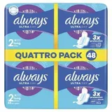 always Ultra Binde Long m. Flügeln Quattropack