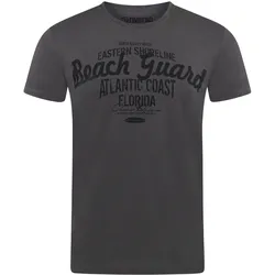 riverso Tshirt Herren Baumwolle Regular Fit RIVLeon Regular Fit Grau XXL