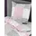 BIERBAUM 3092 Seersucker Rosa 155 x 220 cm + 2 x 80 x 80 cm