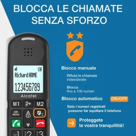 Alcatel XL685 Duo schwarz