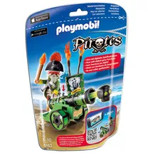 Playmobil Pirates Grüne App-Kanone mit Piratenkapitän (6162)