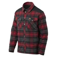 Helikon-Tex Winter Warden Shirt Slate Crimson plaid, Größe M