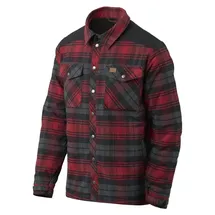 Helikon-Tex Winter Warden Shirt Slate Crimson plaid, Größe M