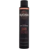 Syoss Syoss, Shampoo, Tinted Dry Shampoo Dark Brown Trockenshampoo für Brünetten 200ml