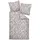 JANINE Palermo Mako-Satin Beige 155 x 220 cm + 80 x 80 cm