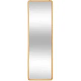 Atmosphera - Rechteckiger Spiegel braun Holz, 35x116x35 cm,