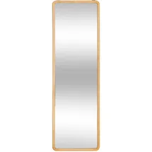 Atmosphera - Rechteckiger Spiegel braun Holz, 35x116x35 cm,
