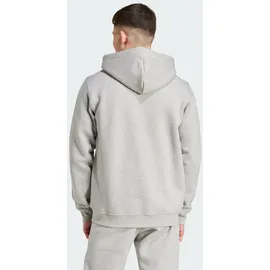 Adidas Trefoil Essentials Reißverschlusspullover Medium Grey Heather S