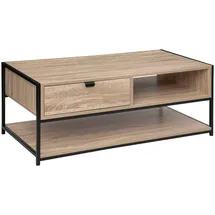 5 five simply smart 5five - couchtisch aliaj mit natürlichem eicheneffekt