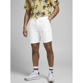 JACK & JONES Regular Fit Shorts mit Eingrifftaschen Modell Weiss, S