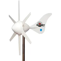 Windgenerator SUNSET "WG 914i, 12 V", weiß, Ø:91cm, Windgeneratoren, zuverlässige Stromlieferung auch bei Sturm