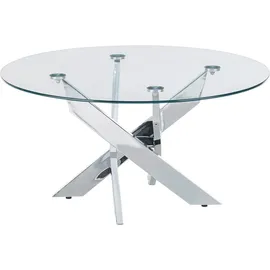 a better place furniture KOPENHAGEN Transparent Metall 80 x 40 cm