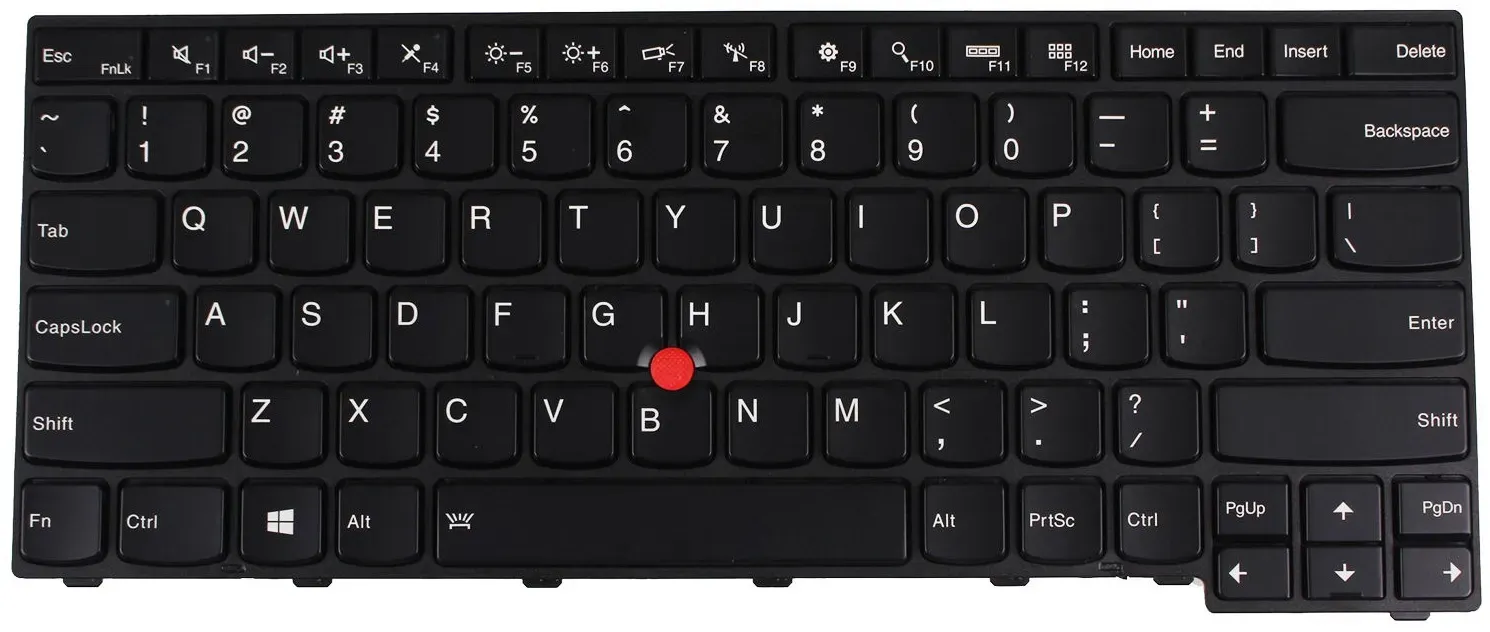 Lenovo Chicony - Ersatztastatur Notebook - hinterleuchtet