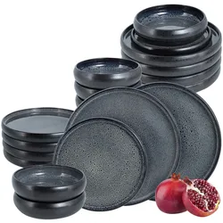 Moritz & Tafelservice Grau 18-tlg. Reaktiv - L/B/H ca. 43,00x40,00x34,00
