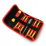 SILBERSPEER VDE-Schraubendreher-Set 12-tlg. rot