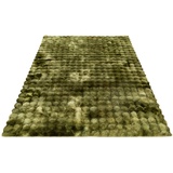 Obsession Teppich »My Camouflage 845«, rechteckig, 2-farbig gemustert, besonders weich, Hoch-Tief Effekt, handgetuftet, grün - 160x230 cm