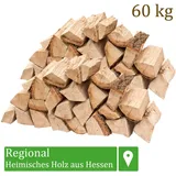 Flameup - Brennholz Kaminholz Holz Eiche 60 kg Für Ofen und Kamin Kaminofen Feuerschale Grill Feuerholz Holzscheite Wood 25 cm kammergetrocknet