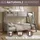 Homestyle4u Etagenbett 90 x 200 cm Kiefer massiv grau
