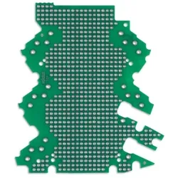 Wago 2857-192/3140-000 Lochrasterplatine, 3-2-Anschlussebenen 28571923140000 - 5 Stück