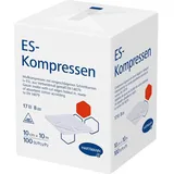 Hartmann ES-KOMPRESSEN unsteril 10x10 cm 8fach 100 St