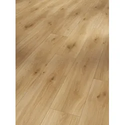 Parador Basic 400 V Laminat Eiche Horizont Natur Seidenmatte Struktur Landhausdiele 1285x194x8 mm