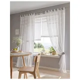 Heine Bändchenrollo 45 x 130 cm weiß